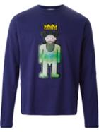 Walter Van Beirendonck Vintage Hologram Print Sweater