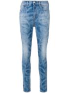 Marcelo Burlon County Of Milan Snake Skinny-fit Jeans - Blue