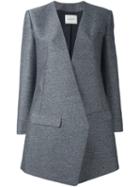 Lanvin Diagonal Cut Blazer-style Coat