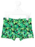 Diesel Kids - Mady K Swim Shorts - Kids - Polyamide/spandex/elastane - 4 Yrs, Green