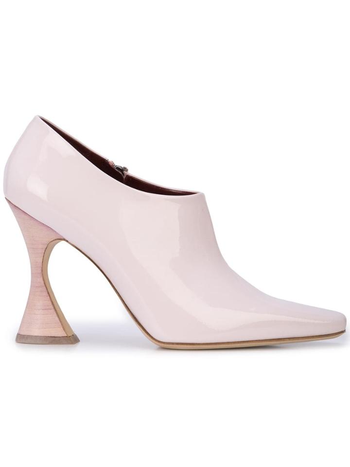 Sies Marjan Sculpted Heel Boots - Pink