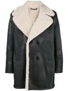 Neil Barrett Shearling Coat - Black