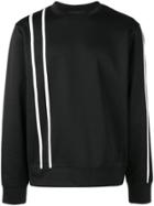 Helmut Lang Sports Stripe Sweatshirt - Black
