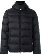 Michael Kors Hooded Puffer Jacket, Men's, Size: Medium, Black, Feather Down/nylon