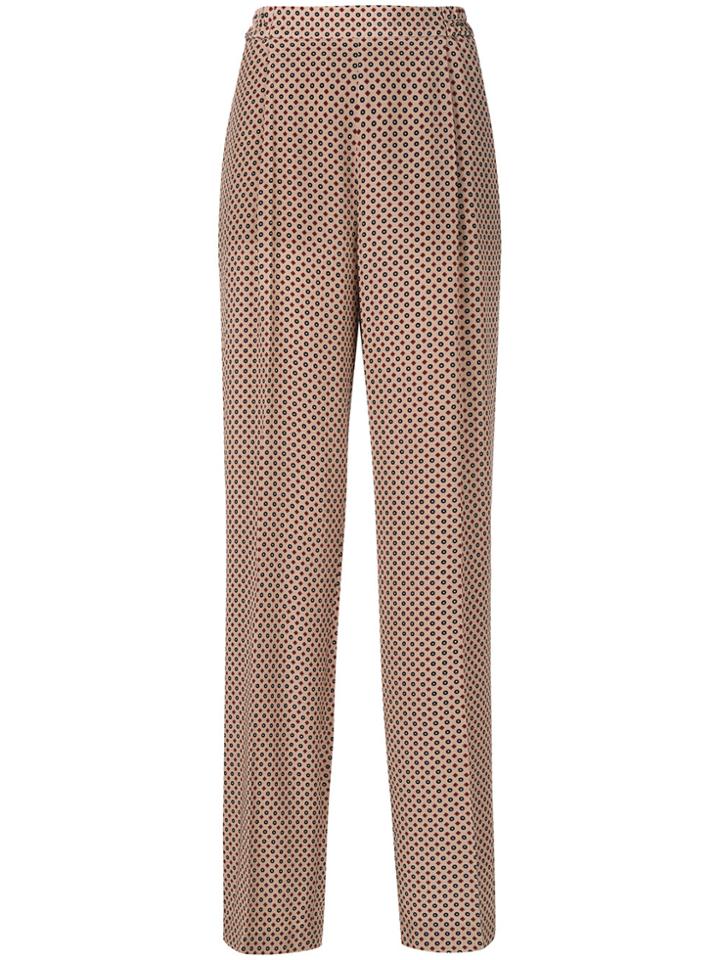 Stella Mccartney Pleated Straight-leg Trousers - Brown