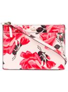 Floral Print Crossbody Bag - Women - Polyester/polyurethane - One Size, Pink/purple, Polyester/polyurethane, Kate Spade