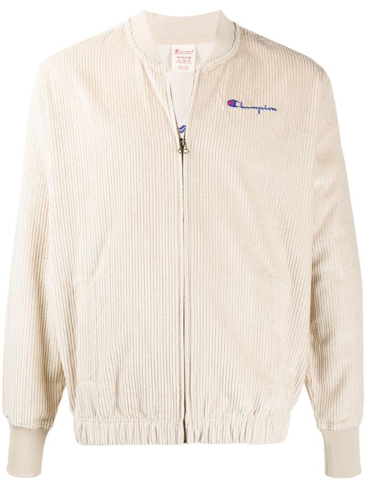 Champion Corduroy Bomber Jacket - Neutrals