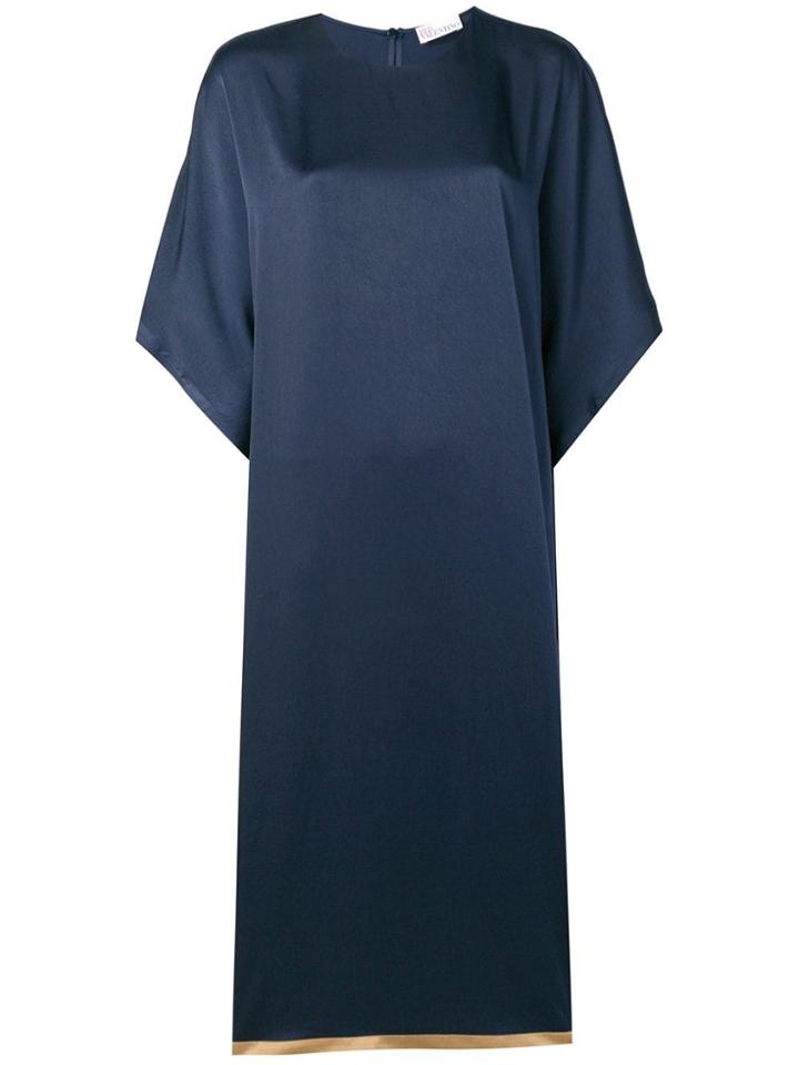 Red Valentino Loose-fit Midi Dress - Blue