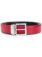 Prada Reversible Bicolour Belt - Red