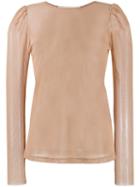Tela Sheer Top - Neutrals