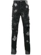 Ksubi Chitch Biker Jean Bashed Black
