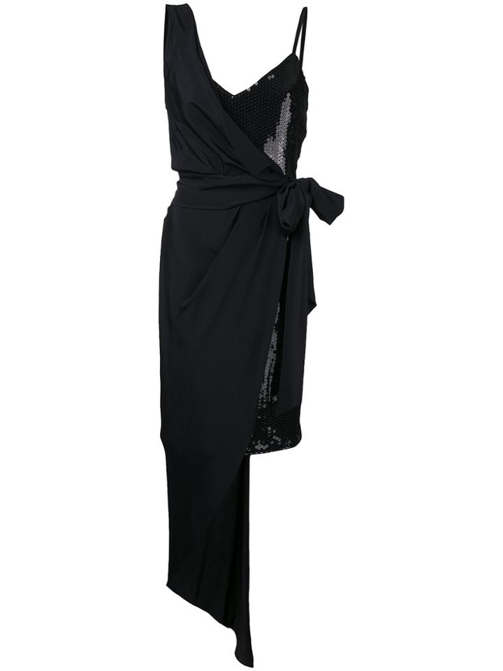 Boutique Moschino Double Layer Dress - Black