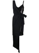 Boutique Moschino Double Layer Dress - Black