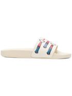 Valentino Valentino Garavani Lipstick Print Slides - Nude & Neutrals