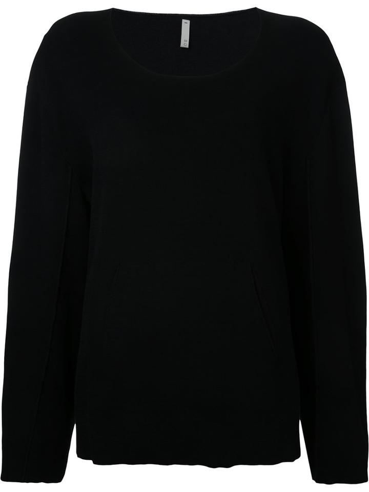 Boboutic - Panelled Sweatshirt - Women - Cotton/polyamide - S, Women's, Black, Cotton/polyamide