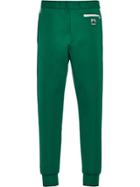 Prada Technical Jersey Trousers - Green