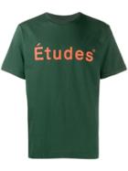 Études Logo Print T-shirt - Green