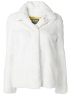 Meteo By Yves Salomon Fitted Jacket - White