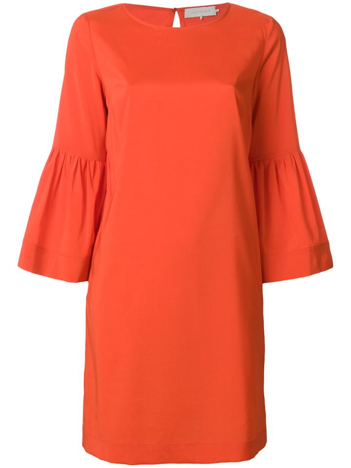 L'autre Chose Wide Sleeved Dress - Yellow & Orange