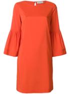 L'autre Chose Wide Sleeved Dress - Yellow & Orange