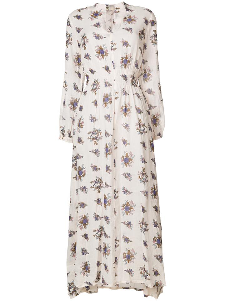 Local Floral Ida Shirt Dress - Pink & Purple