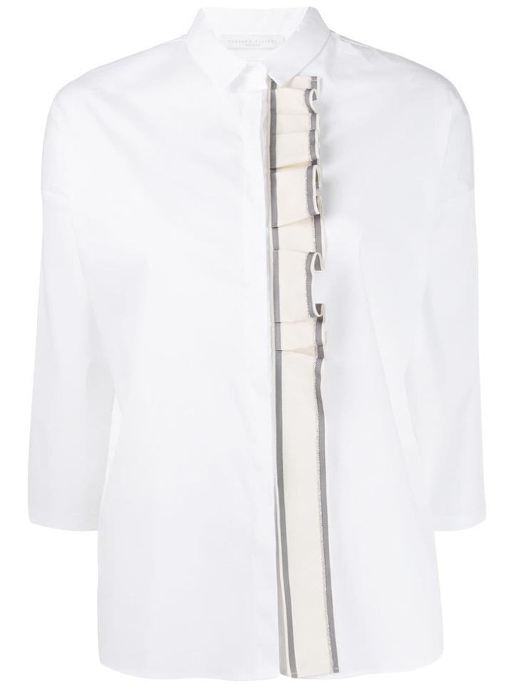 Fabiana Filippi Ruffle-trim Blouse - White
