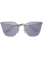 Prada Eyewear Catwalk Sunglasses - Silver