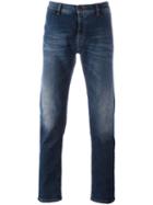 Barba Regular Jeans, Men's, Size: 34, Blue, Cotton/spandex/elastane