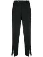 Helmut Lang Front Slit Suit Trousers - Black