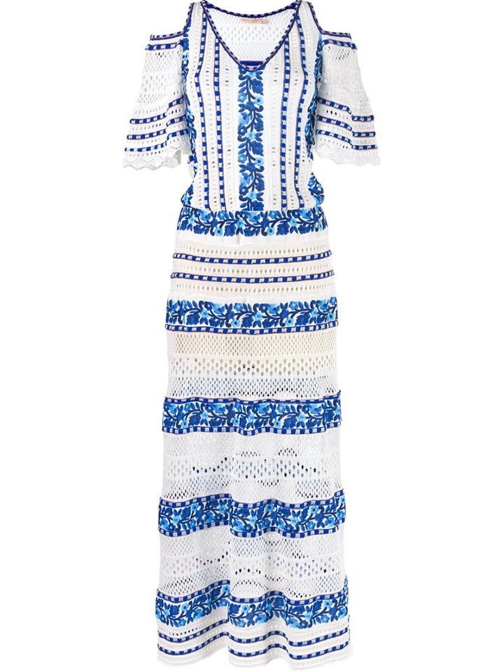 Cecilia Prado Knit Maxi Dress, Women's, Size: P, Blue, Viscose