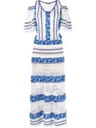 Cecilia Prado Knit Maxi Dress, Women's, Size: P, Blue, Viscose