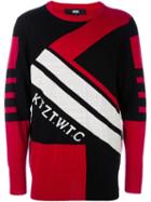Ktz Geometric Intarsia Jumper