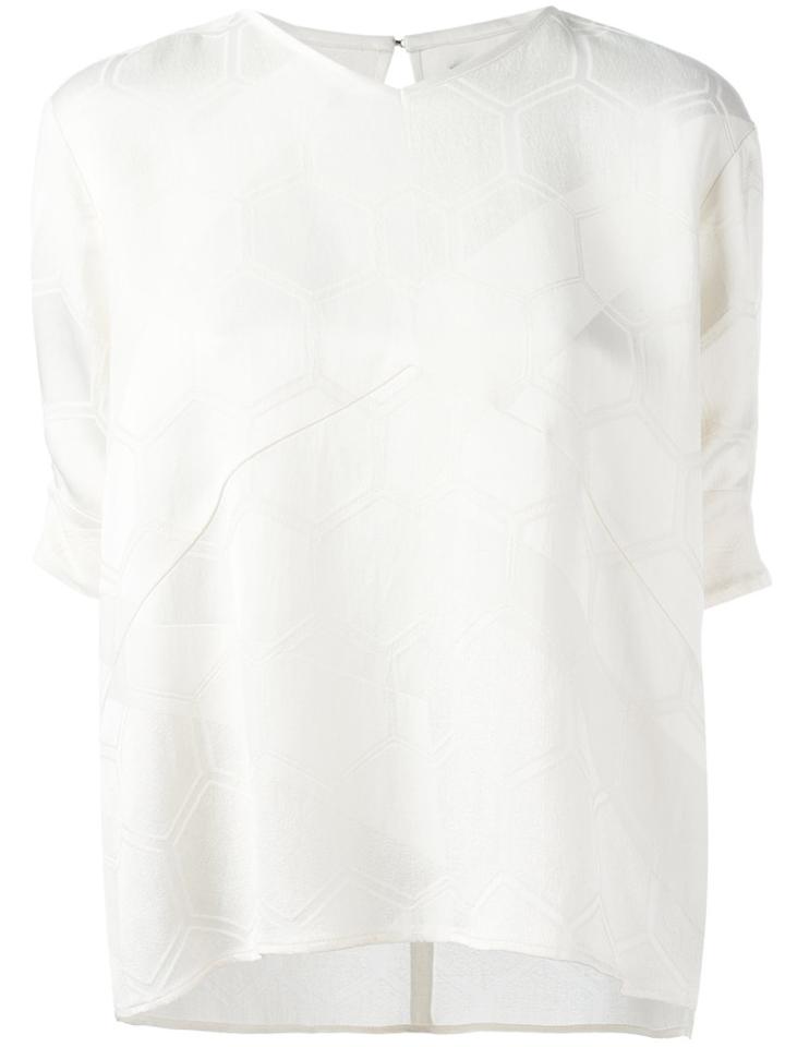 Isabel Marant - Classic T-shirt - Women - Cotton/rayon/viscose - 40, Women's, White, Cotton/rayon/viscose