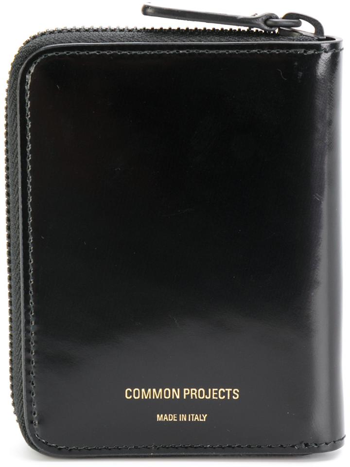 Common Projects Zip Coin Wallet - Black