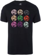 Ps By Paul Smith Logo Print T-shirt, Men's, Size: Xl, Black, Cotton