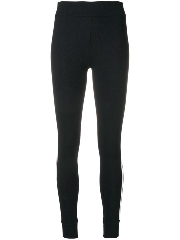 No Ka' Oi Tape Side Leggings - Black