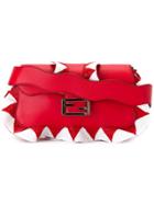 Fendi Zig-zag Shoulder Bag - Red