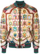 Dolce & Gabbana Nobili Di Sicilia Bomber Jacket - Multicolour
