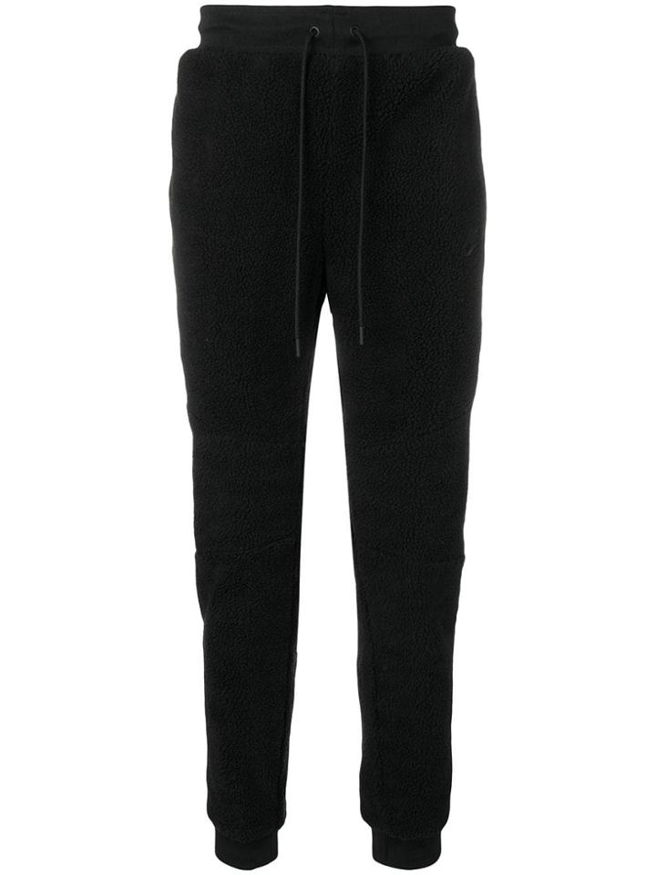 Nike Furry Track Trousers - Black