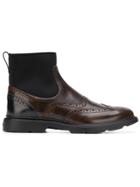 Hogan Classic Ankle Boots - Brown