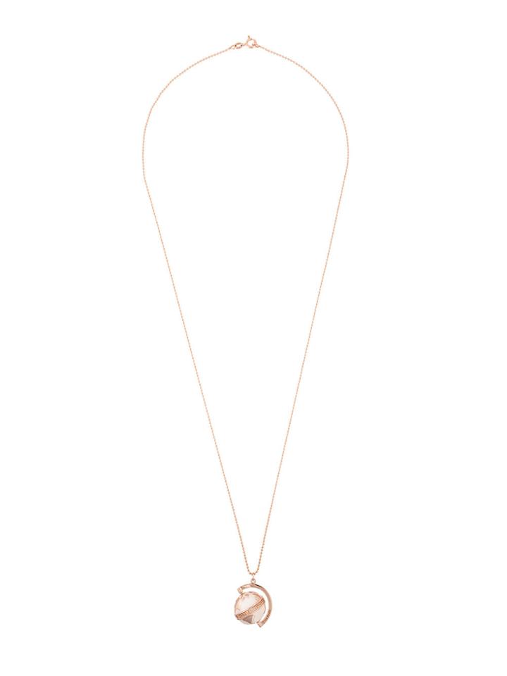 True Rocks Medium Globe Pendant Necklace - Pink & Purple