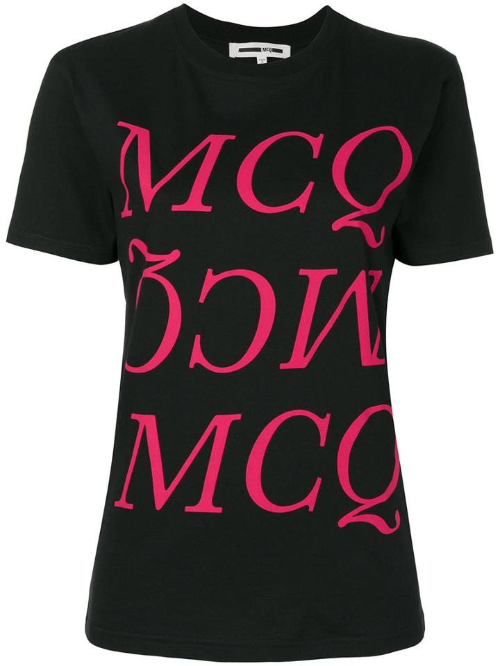 Mcq Alexander Mcqueen - Logo Print T-shirt - Women - Cotton - S, Black, Cotton