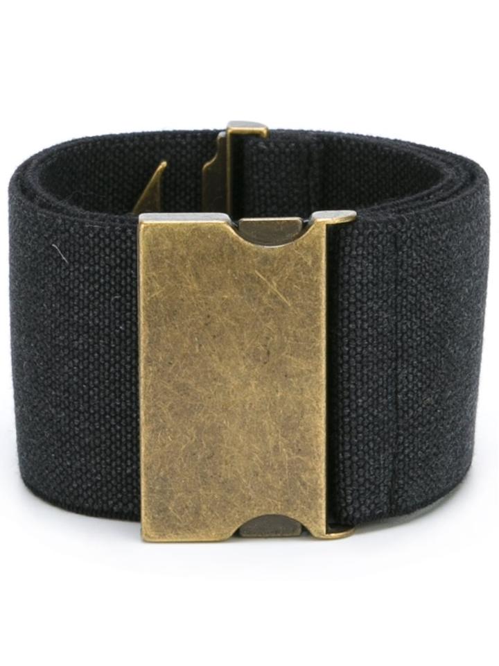 Erika Cavallini Elastic Belt, Women's, Size: Small, Blue, Cotton