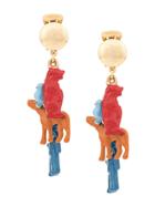 Marni Toy Charm Earrings - Blue