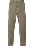 Pence - Baldo Cropped Trousers - Men - Cotton/spandex/elastane - 52, Nude/neutrals, Cotton/spandex/elastane