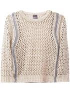 Lorena Antoniazzi Open Knit Jumper - Neutrals