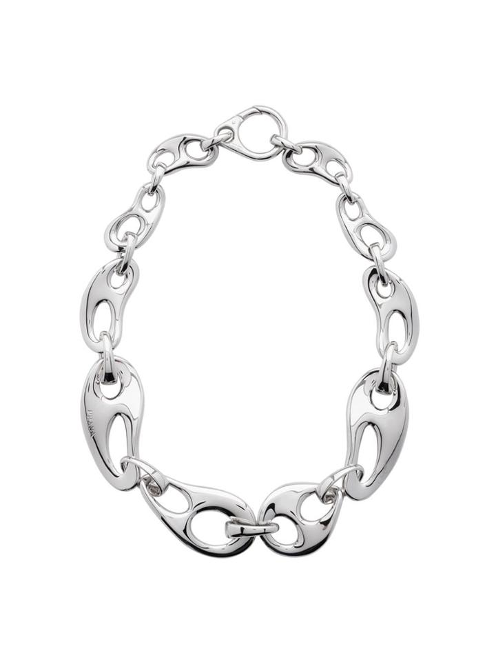 Prada Metal Necklace - Silver