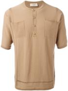 Maison Flaneur Henry T-shirt, Men's, Size: 50, Nude/neutrals, Cotton