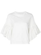 See By Chloé Flared Sleeve T-shirt - White