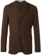 Boglioli Patch Pocket Blazer, Men's, Size: 54, Brown, Cupro/cotton/spandex/elastane